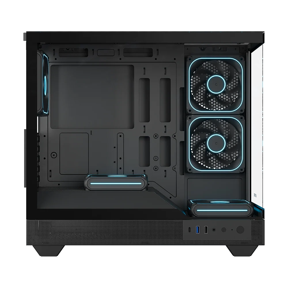 Ant Esports Gaming Cabinet Crystal Neo Mini ARGB (M-ATX, M-ITX) view 2